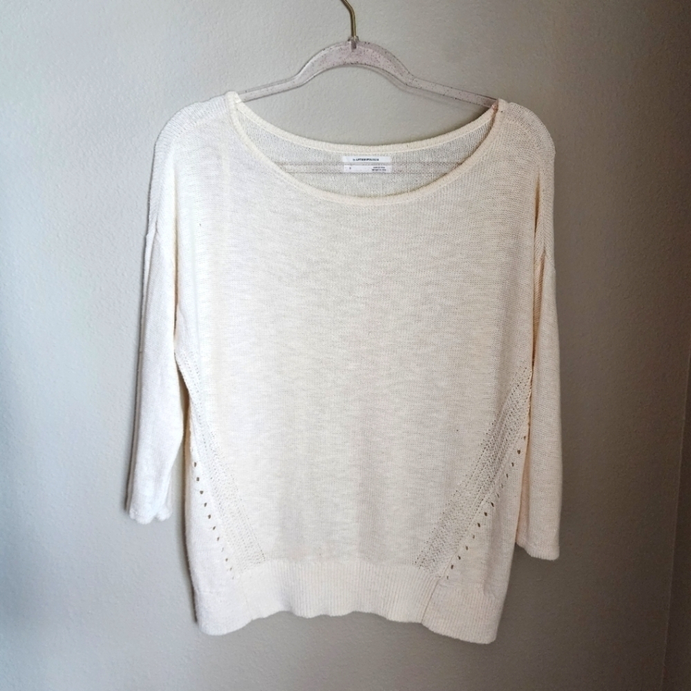 Anthropologie knitted top size S